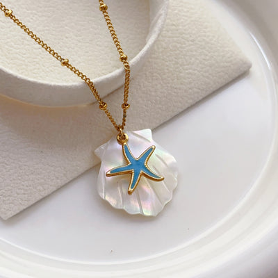 Aurelia Shell Necklace
