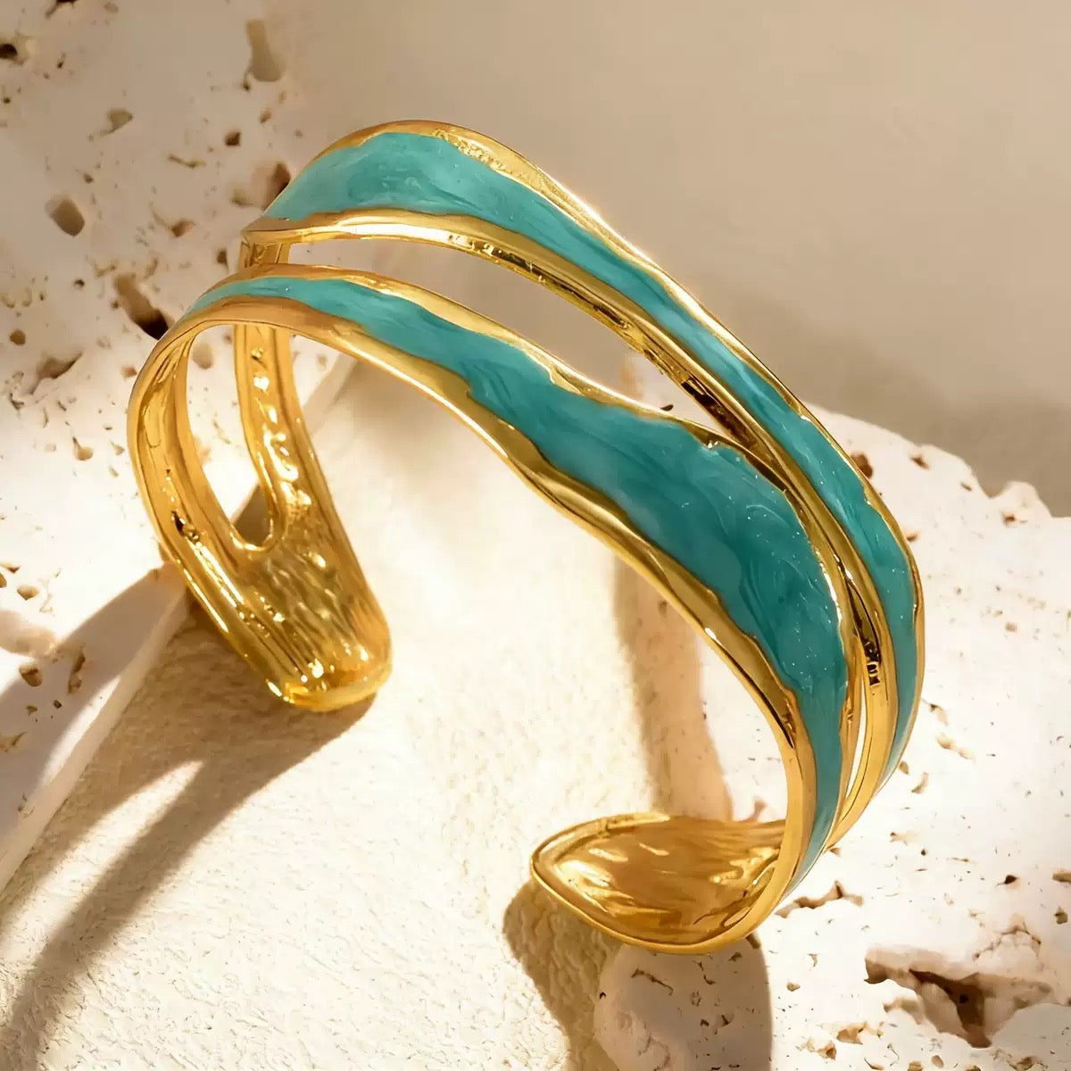 Blue Wave Cuff