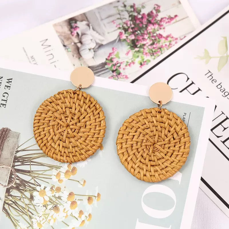 Earthy Weave Earrings