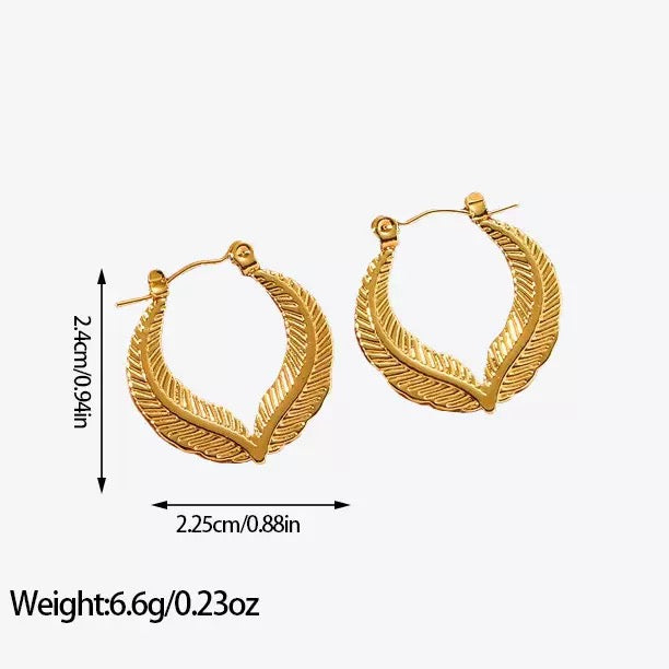 Leafline Hoops