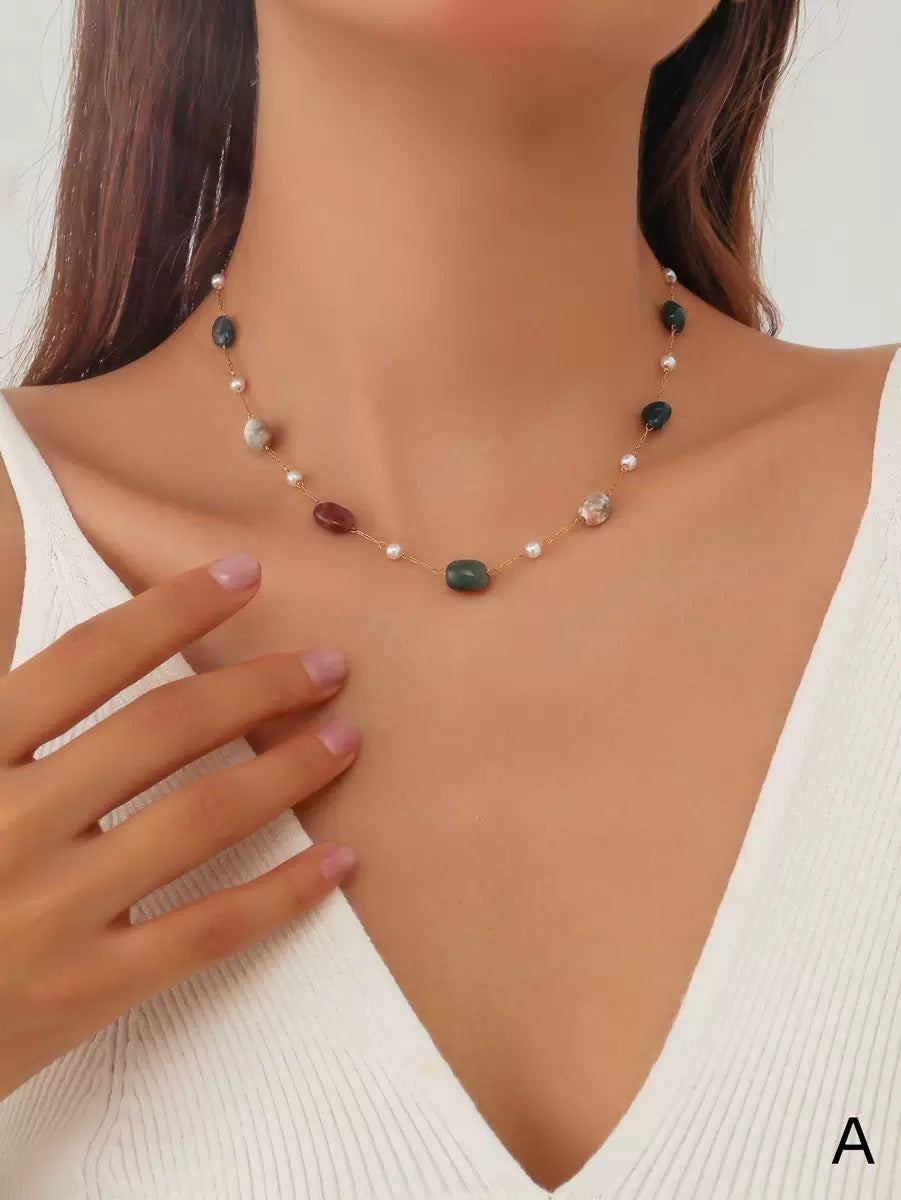 Midnight Mosaic Necklace