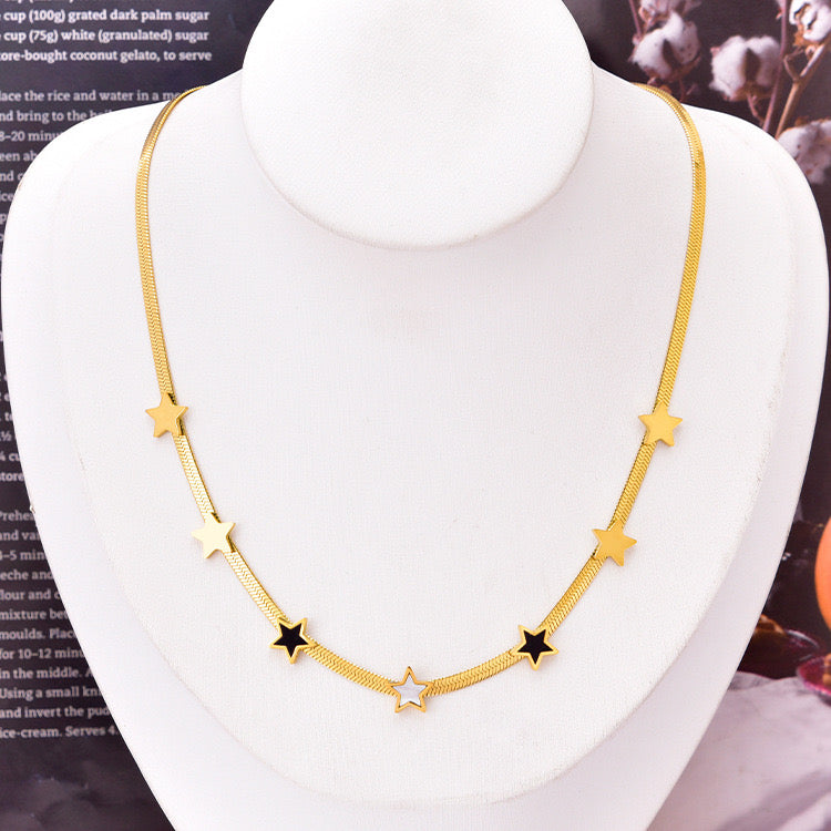 Midnight Starfall Necklace
