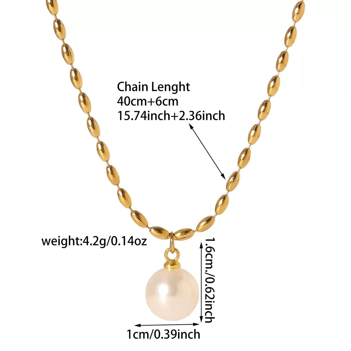Pearl Embrace Necklace