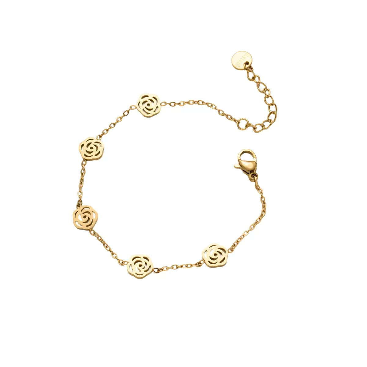 Rosy Chain Bracelet