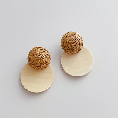 Rustic Loom Earrings