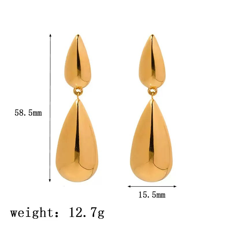 Statement drop Earrings