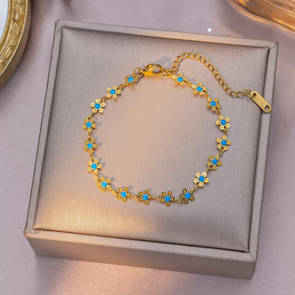 Azure Bloom Bracelet