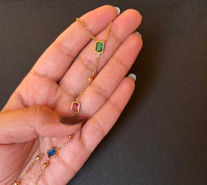Blush Rainbow Handchain