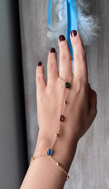 Blush Rainbow Handchain