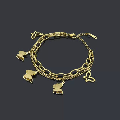 Butterfly Charm Bracelet