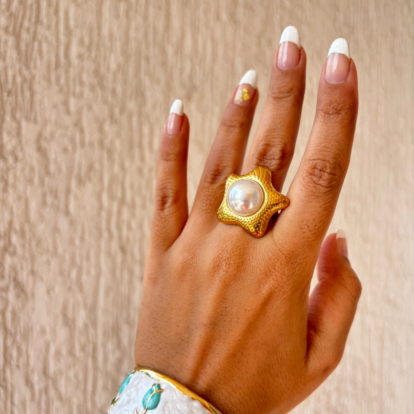Celestial Pearl Ring