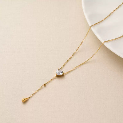 Diamond Heart Drop