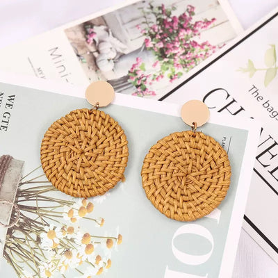 Earthy Weave Earrings