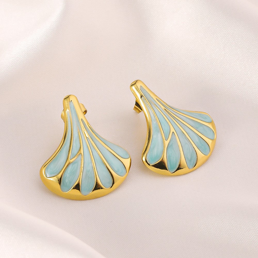 Enamel Fan Drops