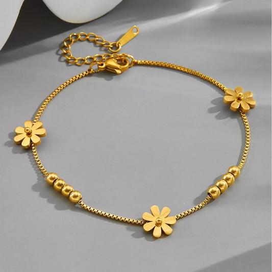 Golden Daisy Bracelet