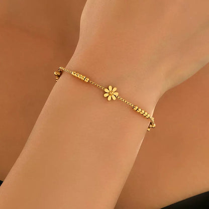 Golden Daisy Bracelet