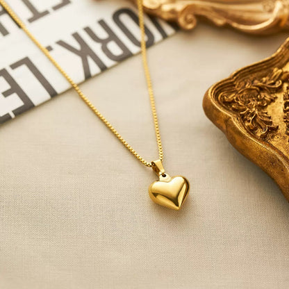 Golden Heart Charm