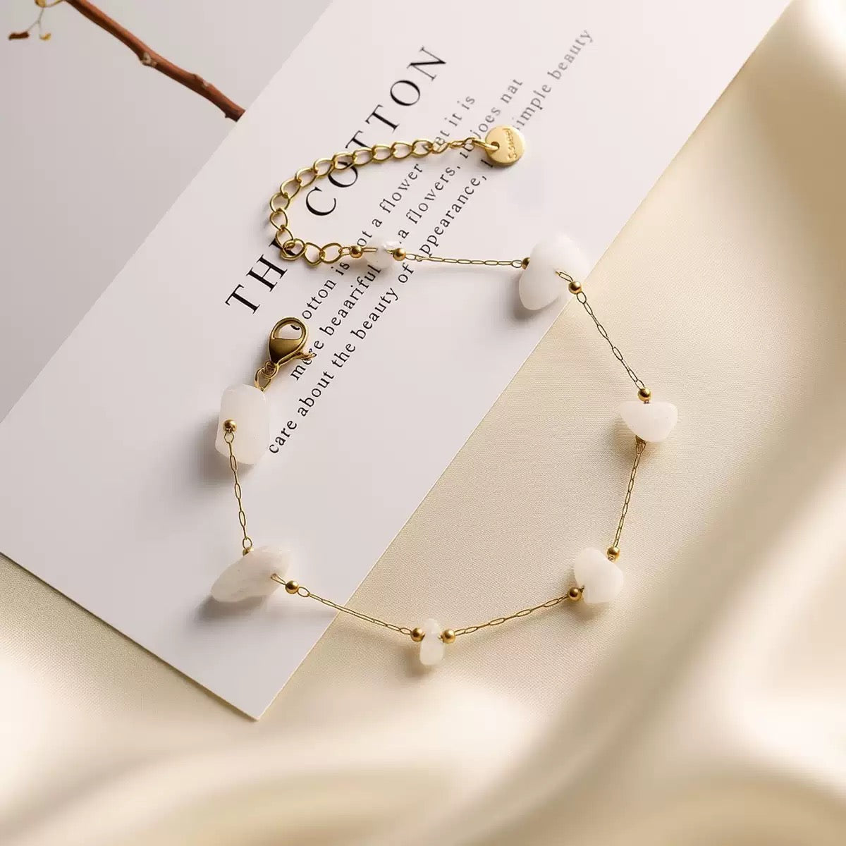 Ivory Bloom Bracelet