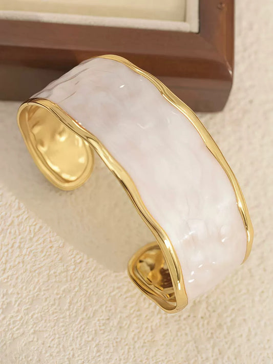 Ivory Veil Cuff