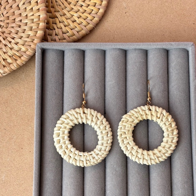Ivory Weave Earring