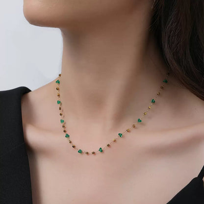 Jade Line Necklace