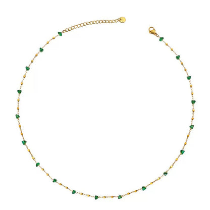 Jade Line Necklace