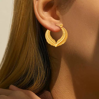 Leafline Hoops