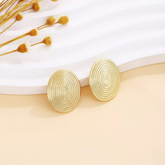 Luna Circle Studs
