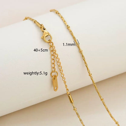Mini Bead Gold Chain