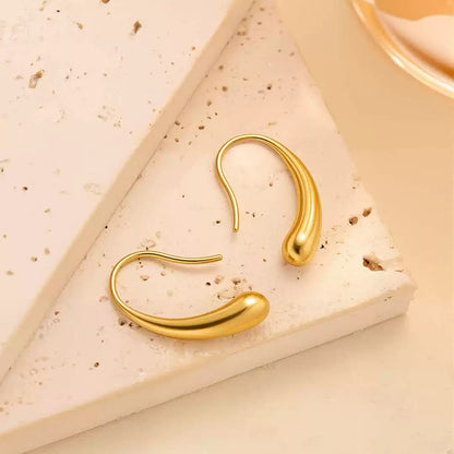 Minimal Teardrop Earrings