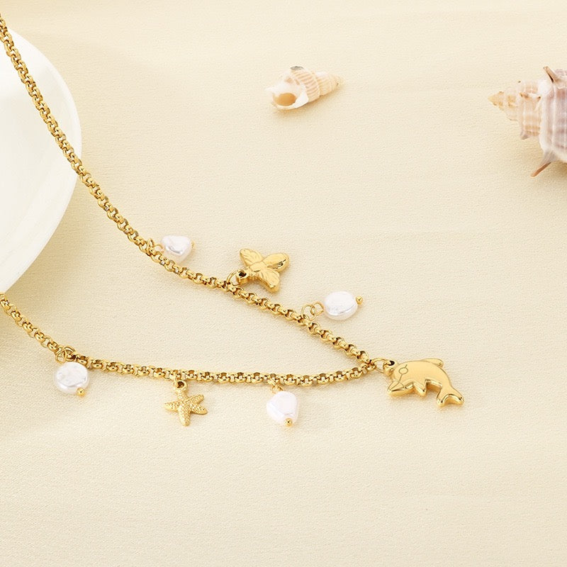 Ocean Pearl Necklace