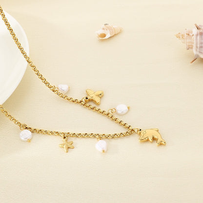 Ocean Pearl Necklace