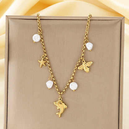 Ocean Pearl Necklace