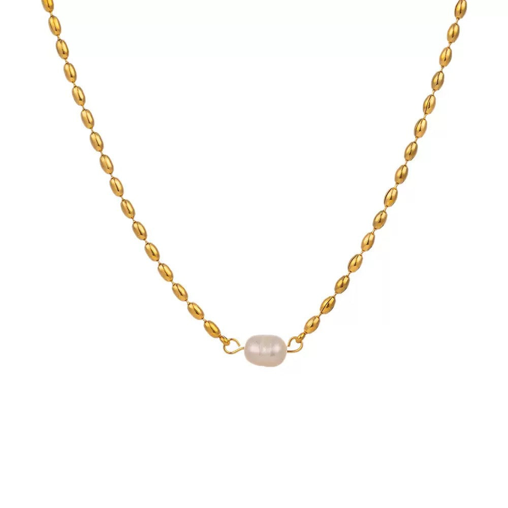 Pearl Beadline Necklace