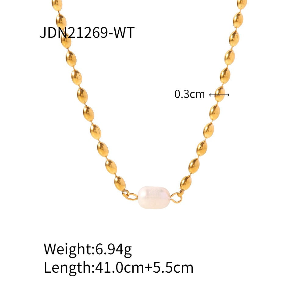 Pearl Beadline Necklace