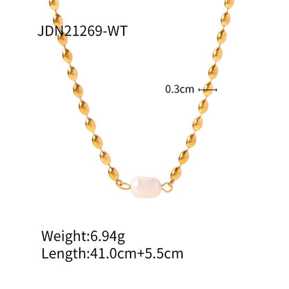 Pearl Beadline Necklace