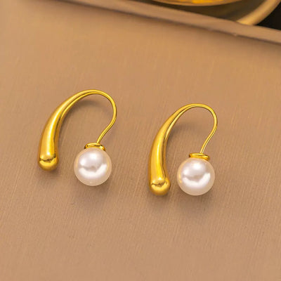 Pearl Teardrop Earrings