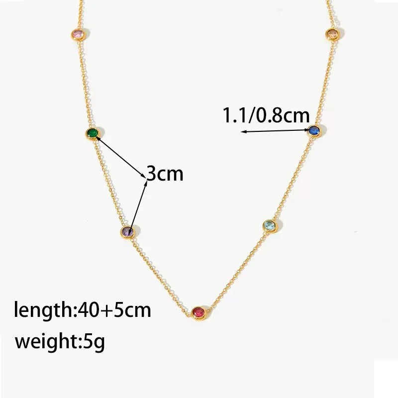 Radiant Gems Necklace