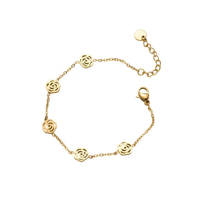 Rosy Chain Bracelet