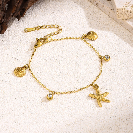 Sea Breeze Charms Bracelet