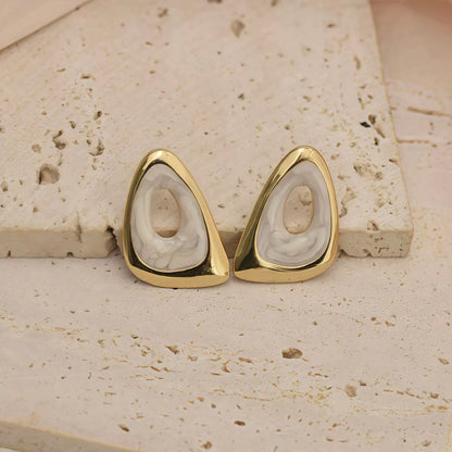 Snow Prism Studs