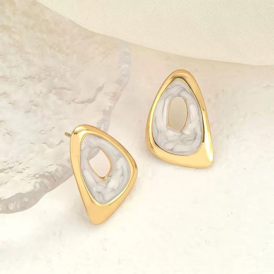Snow Prism Studs