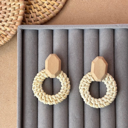 White Willow Earring